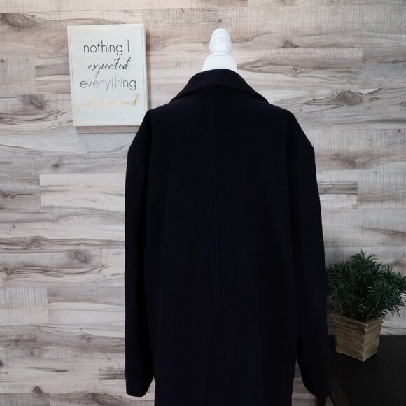 Mario Valente Italian mens wool & cashmere coat - Picture 4 of 7